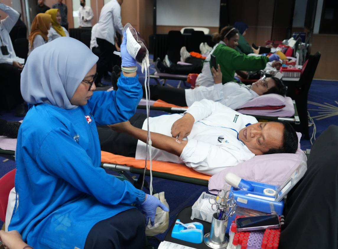 TASPEN Gelar Donor Darah, Ratusan Karyawan Hadirkan Manfaat bagi Sesama
