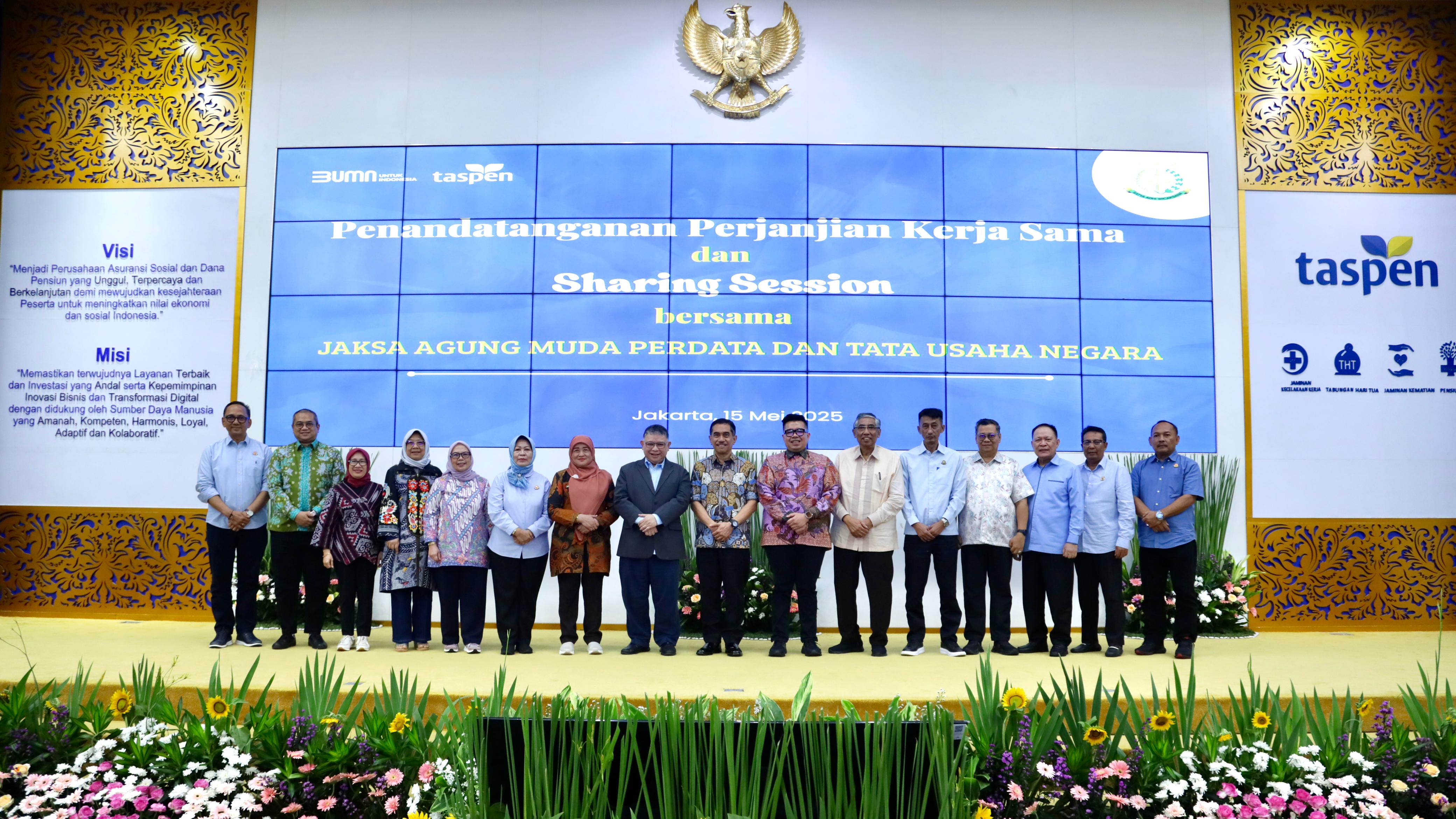 Perkuat Tata Kelola Hukum, TASPEN dan JAMDATUN Jalin Kerja Sama Strategis